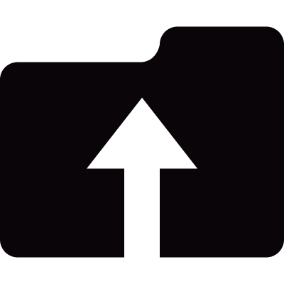 Upload Folder vector logo