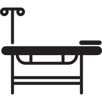 Hospital Bed vector