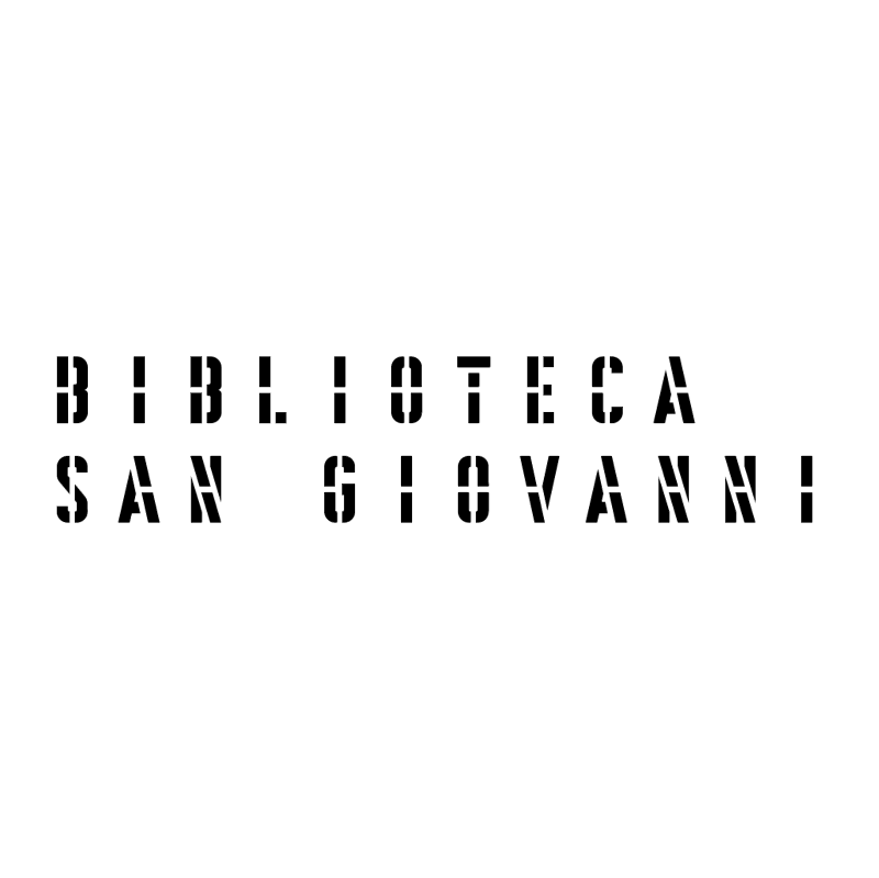 Biblioteca San Giovanni 71108 vector