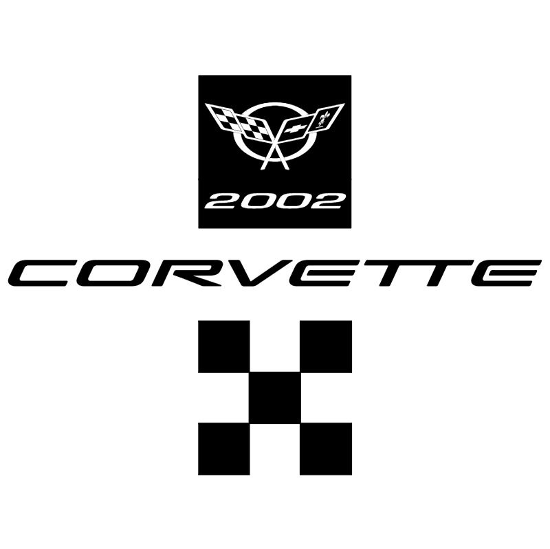 Corvette 2002 vector logo