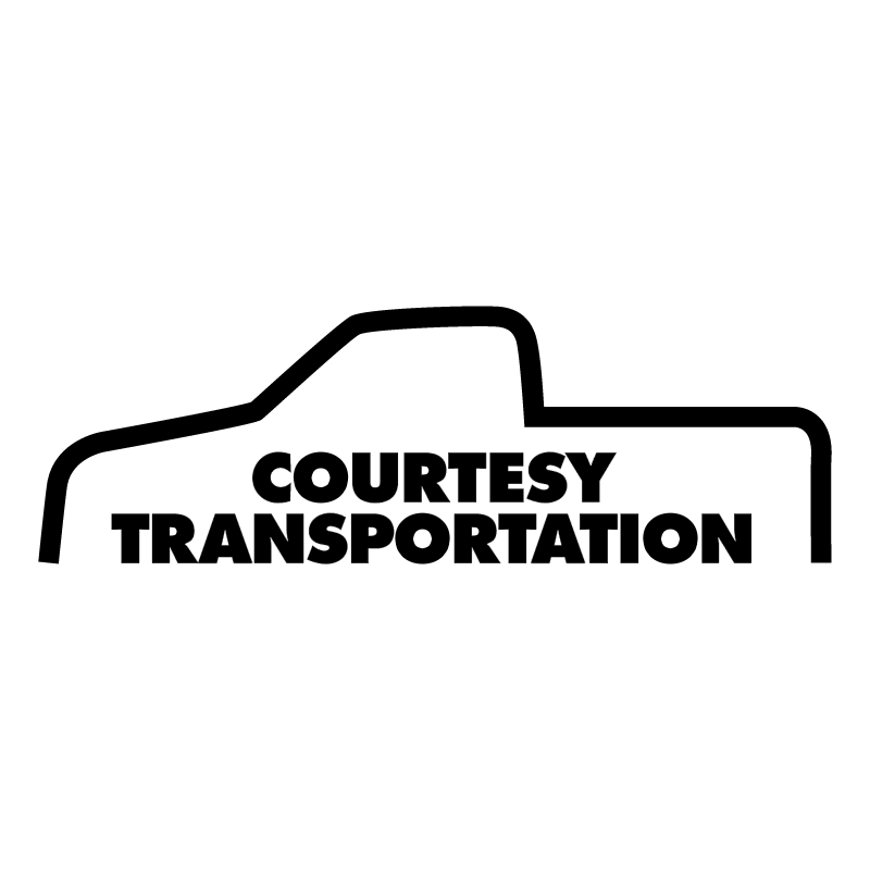 Courtesy Transportation vector logo