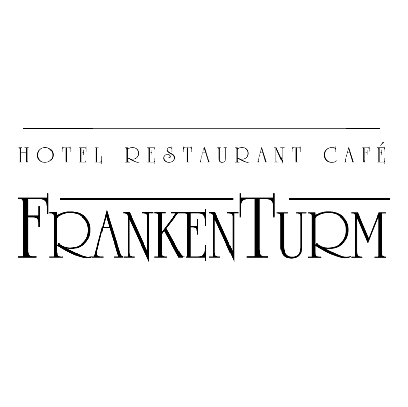 Franken Turm vector logo