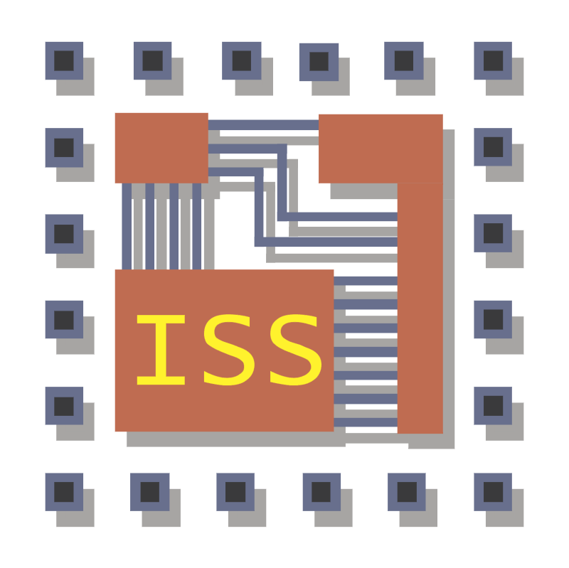 ISS vector logo