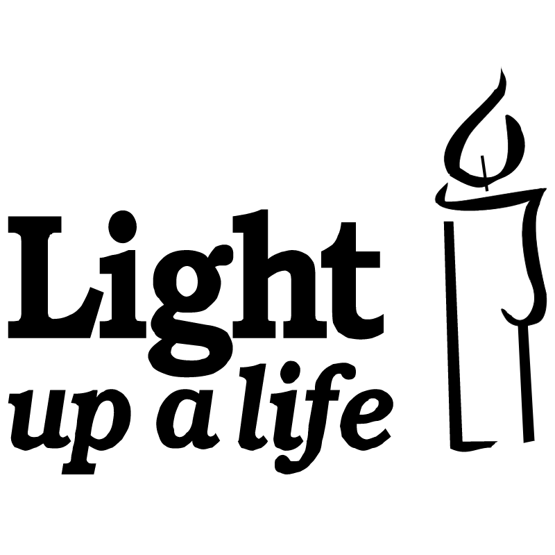 Light up a life vector logo
