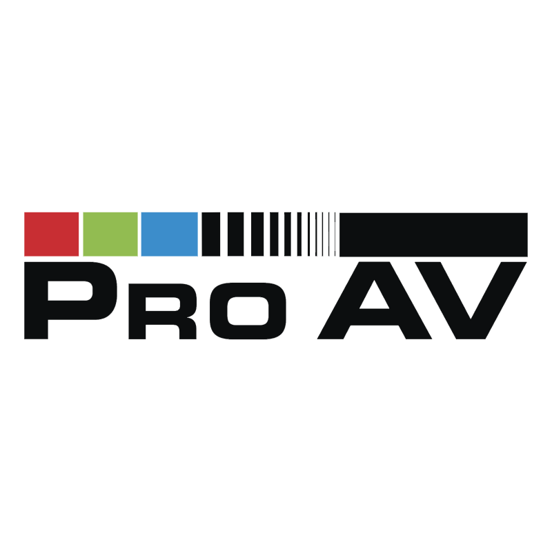 Pro AV vector logo