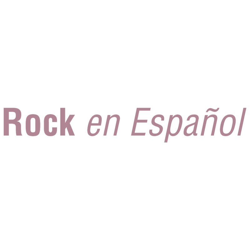 Rock en Espanol vector logo