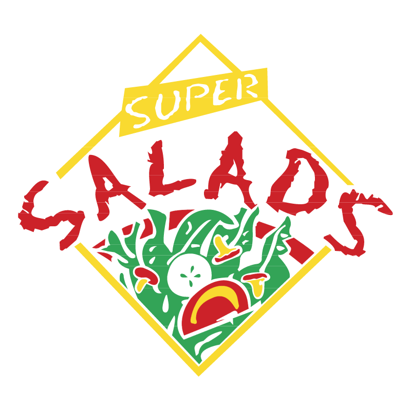 Super Salads vector logo