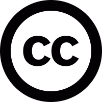 Creative Commons logo vector