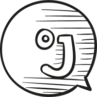 Jux drawn logo vector
