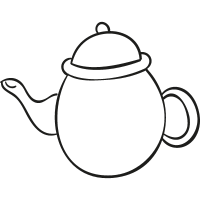 Vintage Teapot vector