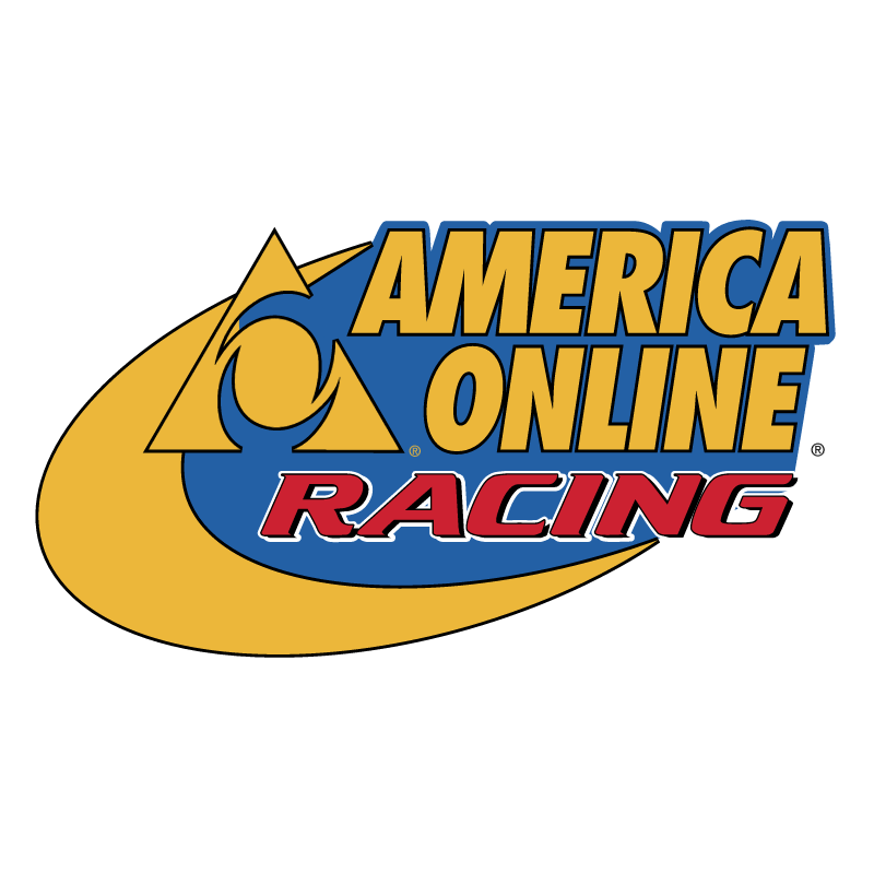America Online Racing vector