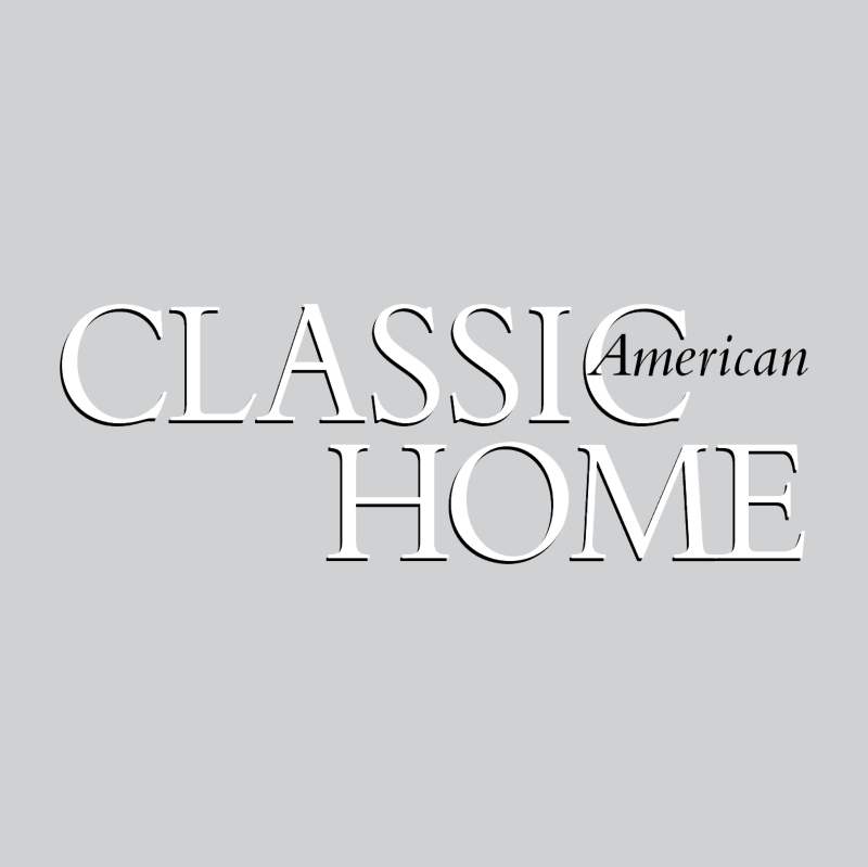 Classic American Home vector