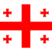 Flag of Georgia vector