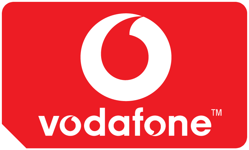 Vodafone SIM vector