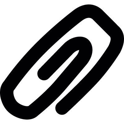 Alumminiun Paper clip vector logo