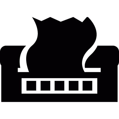 Tissue box vector logo