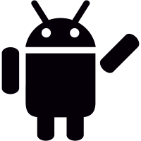 Android with Arm Lifted vector