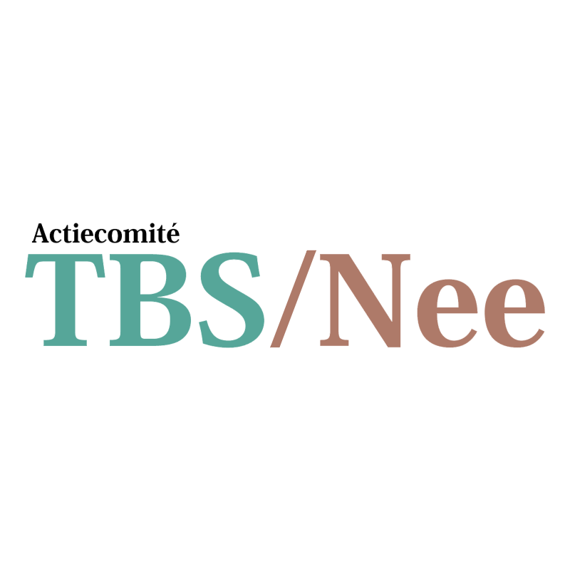 Actiecomite TBS Nee 78389 vector logo