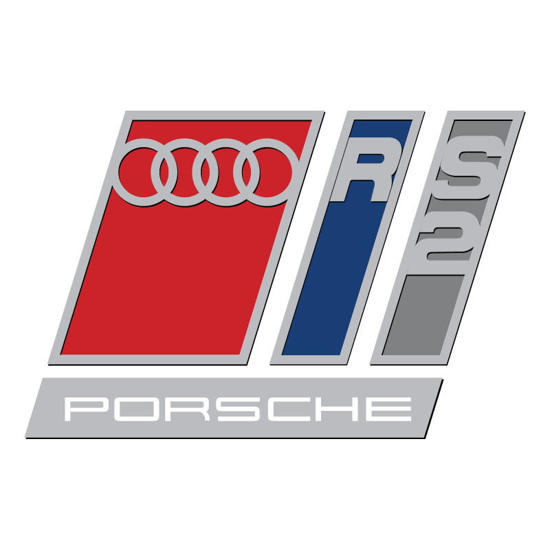 Audi RS2 Porsche vector logo