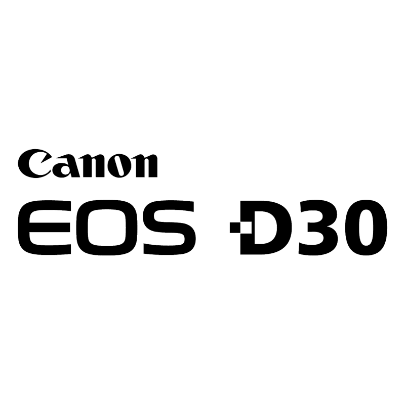 Canon EOS D30 vector