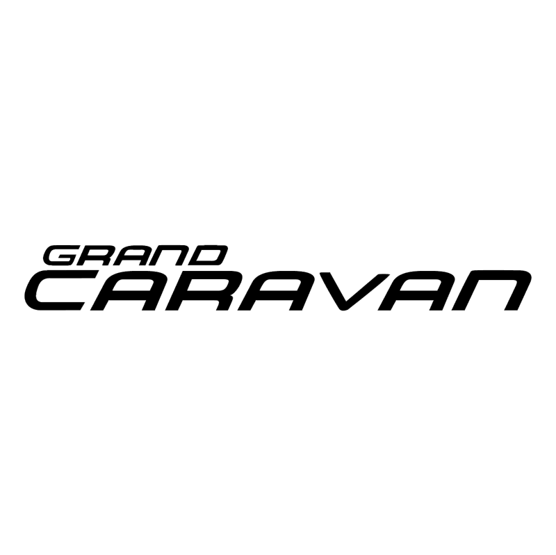 Caravan Grand vector logo