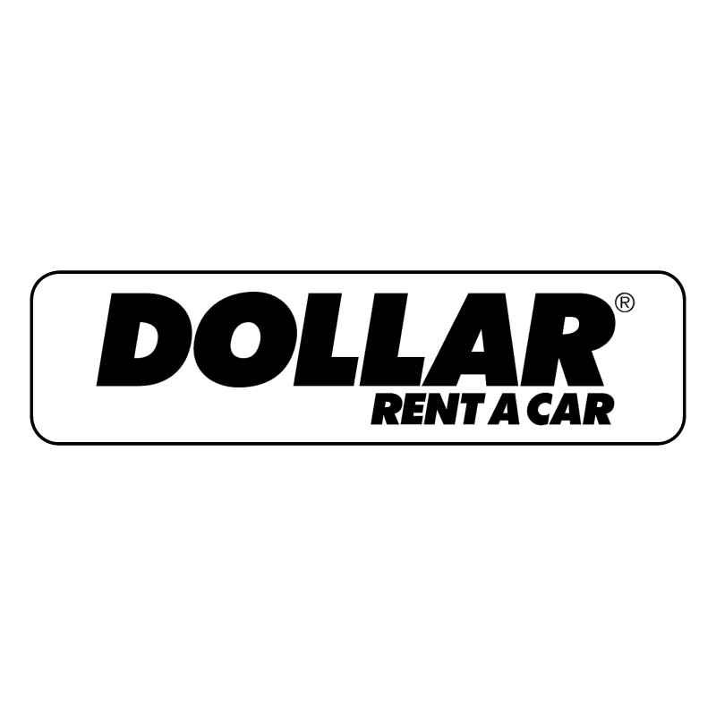 Dollar Rent A Car vector
