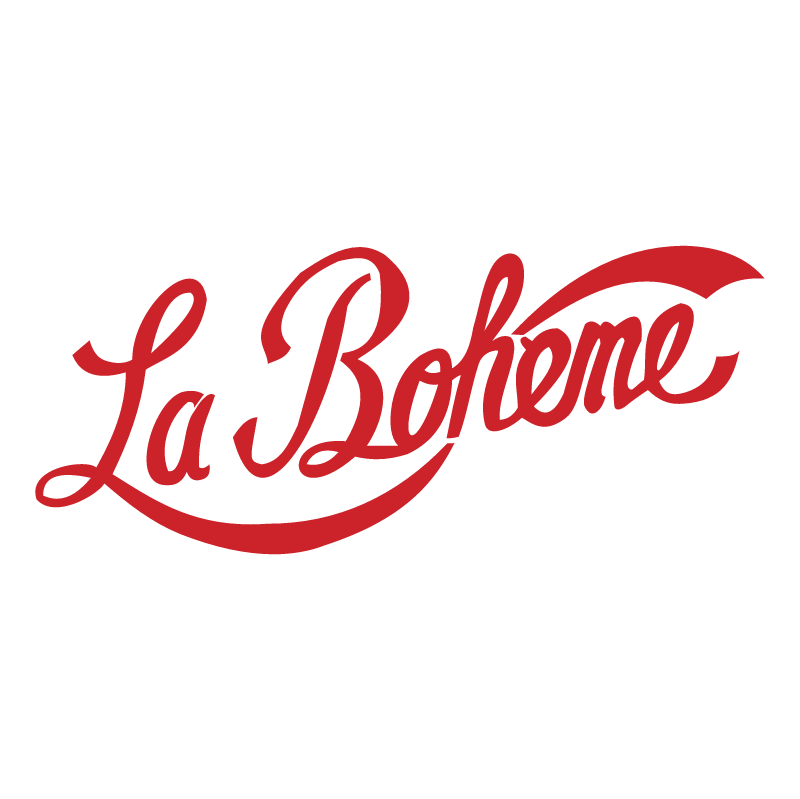 La Boheme on Broadway vector