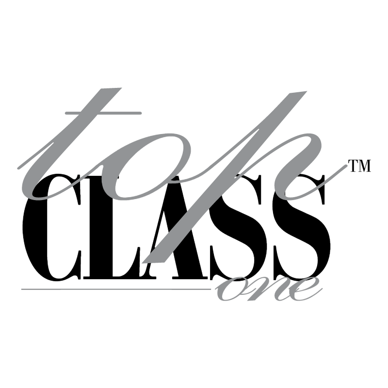 Top Class One vector logo