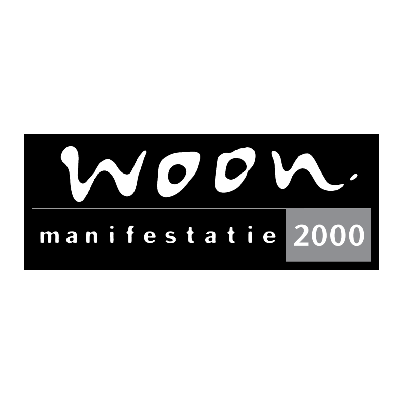 Woon Manifestatie 2000 vector logo