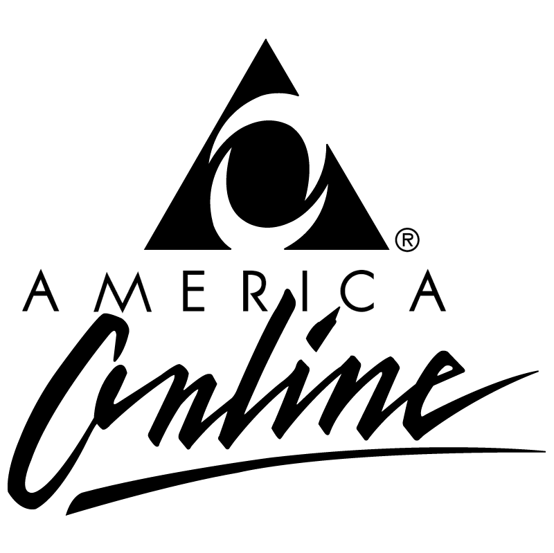 America Online vector