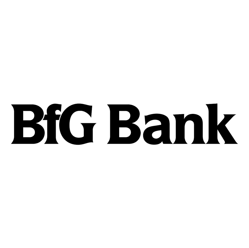 BfG Bank vector