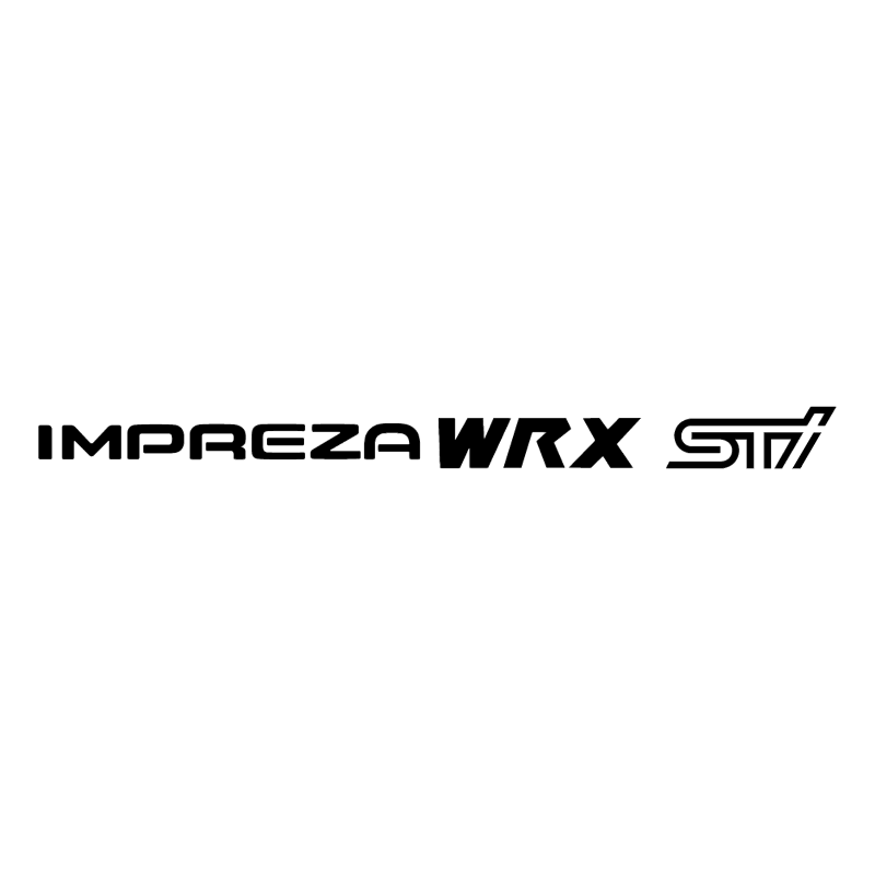 Impreza WRX STI vector