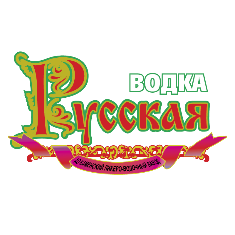 Russkaya Vodka vector