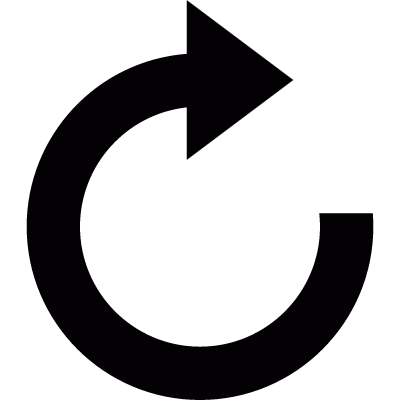 Curved Arrow vector logo