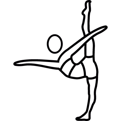 Ballet Posture vector logo