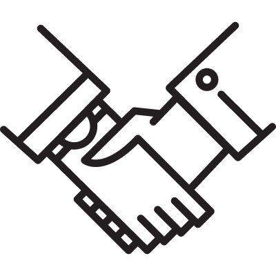 Business Deal vector logo