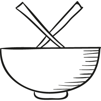 Chinese Bowl vector logo