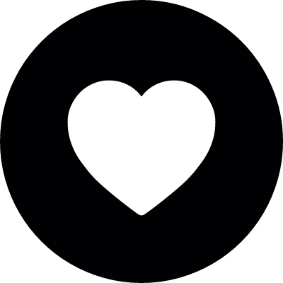 Heart Button vector logo