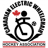 Canadian Electric Wheelchair Hockey Association vector