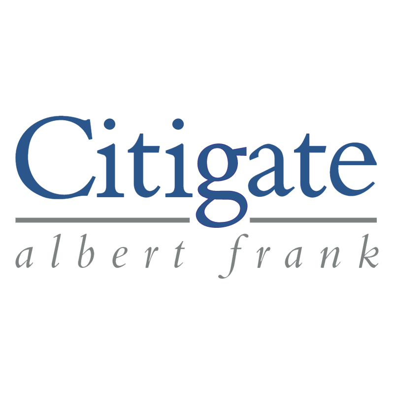 Citigate Albert Frank vector logo