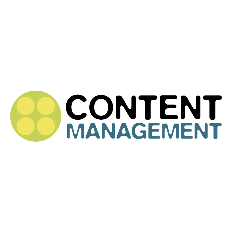Content Management vector