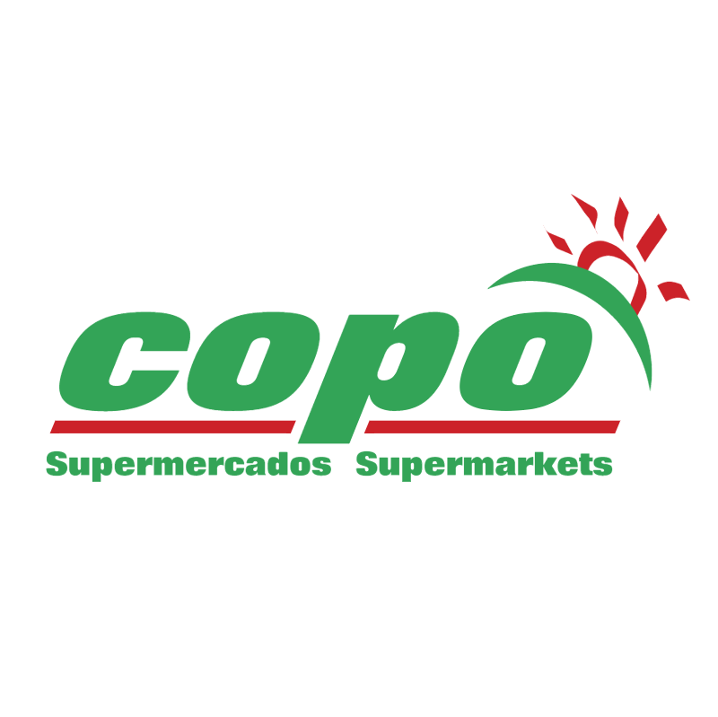Copo Supermercados vector logo