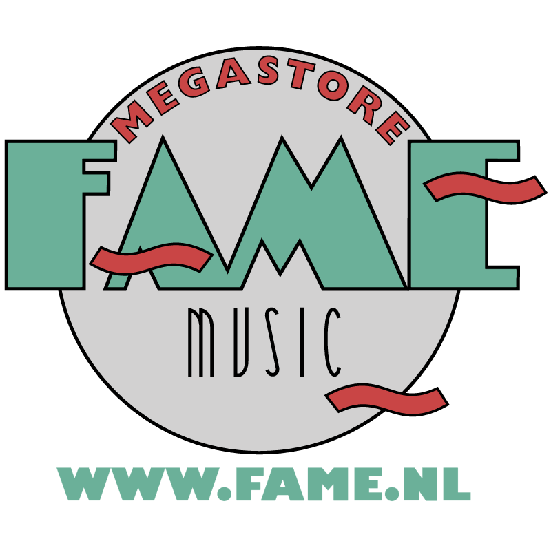 Fame Music Megastore vector logo