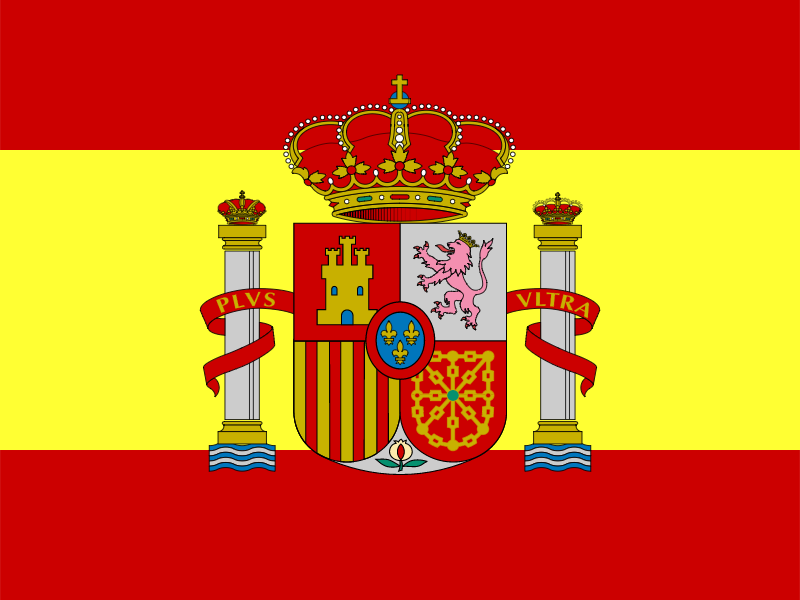 Flag of Spain vector