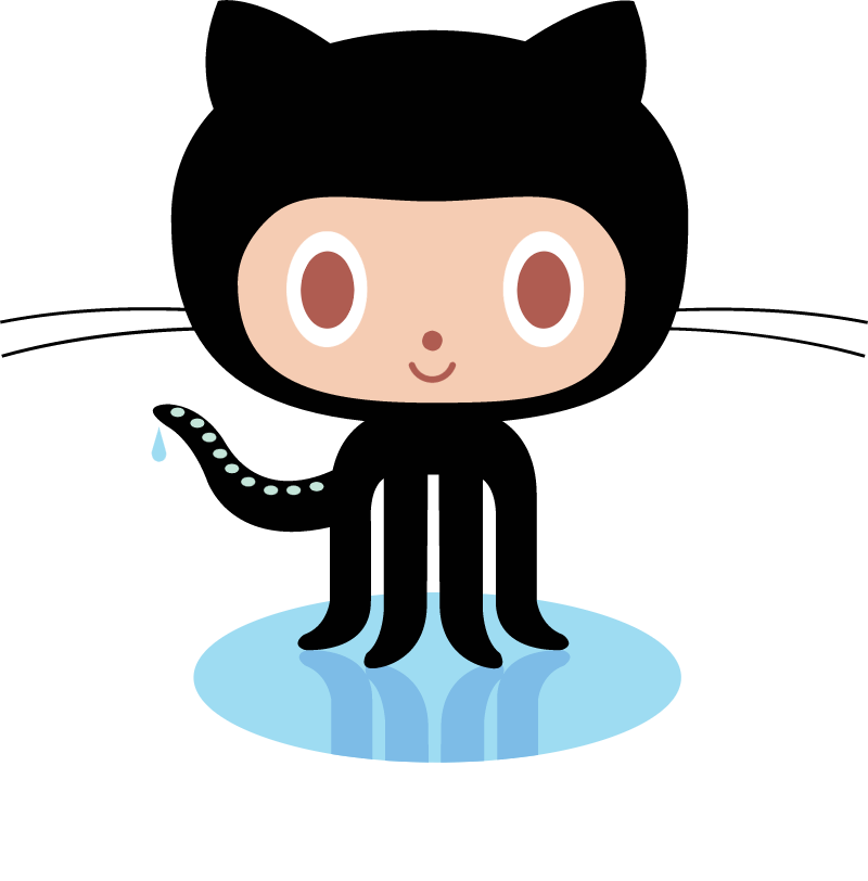 GitHub Octocat vector logo