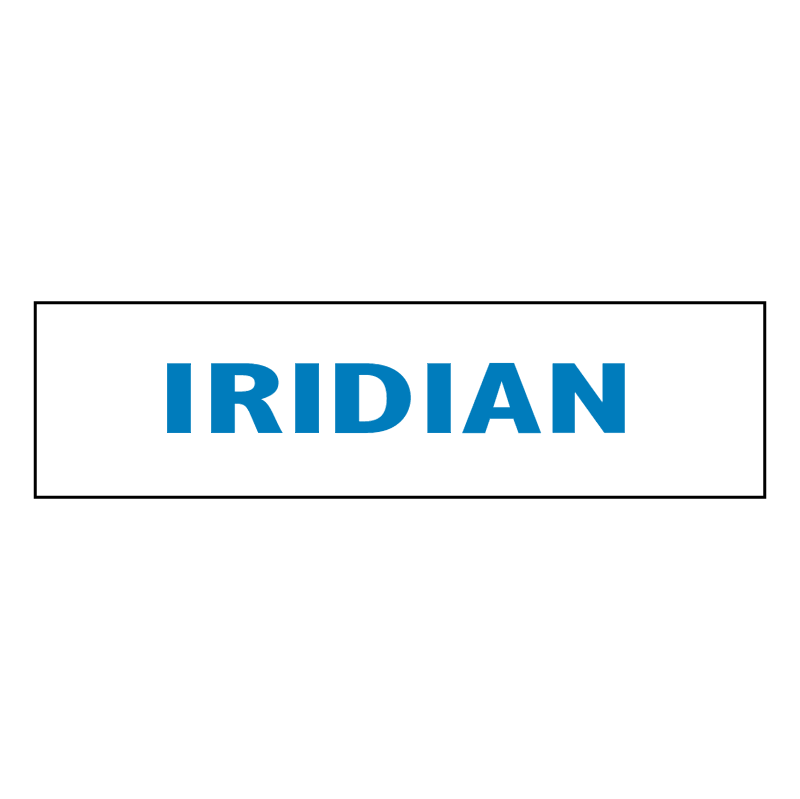 Iridian vector logo