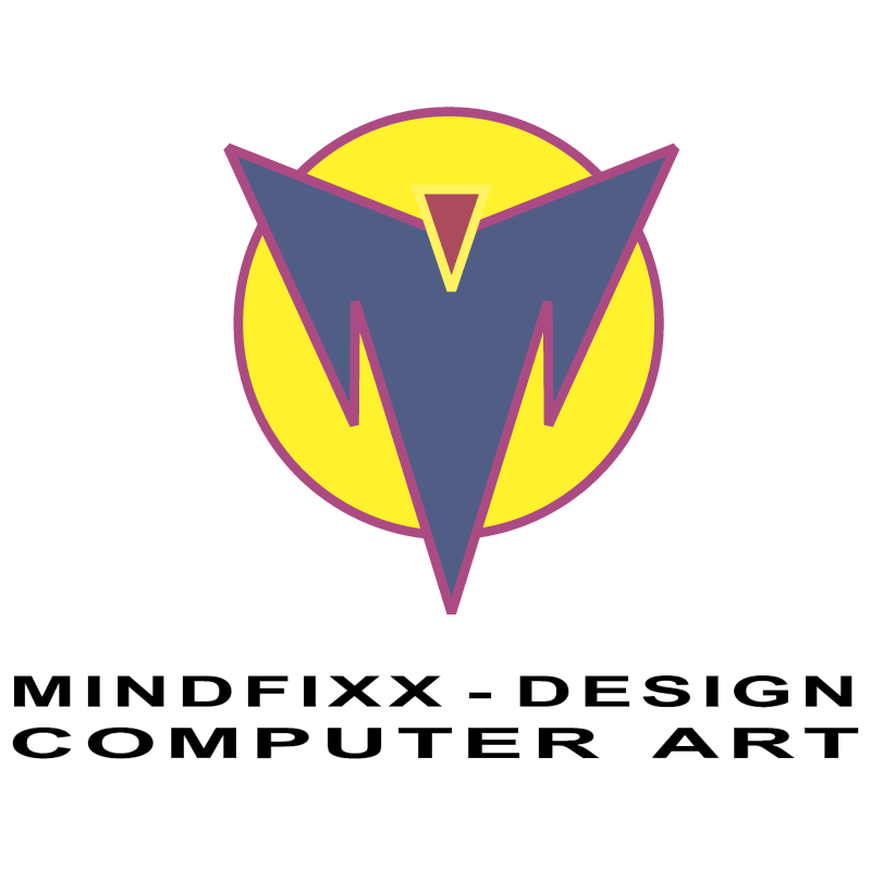 Mindfixx Design Computer Art vector logo