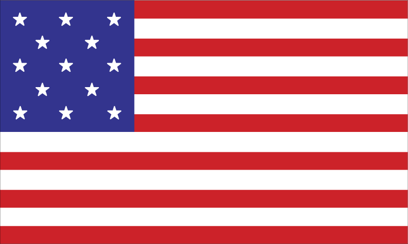 United States flag vector