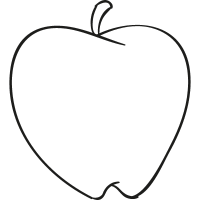 Apple with Skin vector