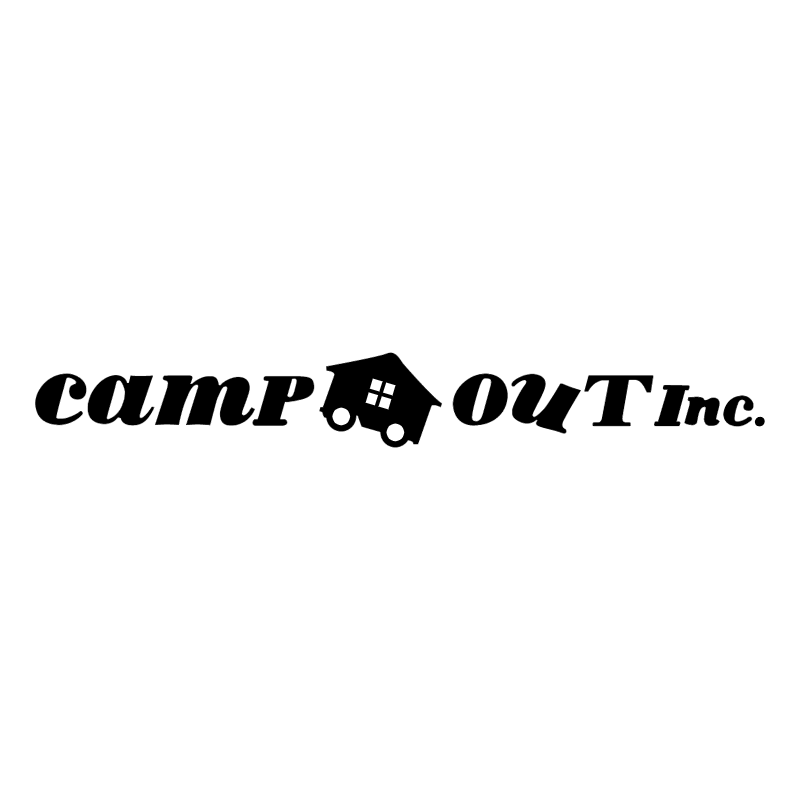 Camp Out vector logo